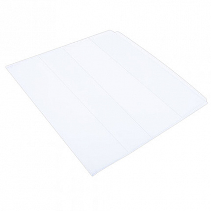 Обложки ПВХ для рабочих тетрадей и учебников, КОМПЛЕКТ 10 шт. + 1 в подарок, ПЛОТНЫЕ, 110 мкм, 270х485 мм, BRAUBERG, 274110