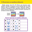 Счеты Абакус (соробан) радужные ЮНЛАНДИЯ "Ментальная арифметика", 13 разрядов кнопка обнуления, 106239