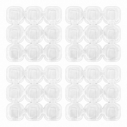 Крючки самоклеящиеся для гирлянд и проводов 1,5х1,5 см, КОМПЛЕКТ 36 шт., LAIMA Home, 608796