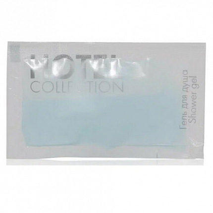Гель для душа одноразовый 10 мл, КОМПЛЕКТ 500 шт., HOTEL COLLECTION, саше, флоупак, 2000303