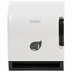 Диспенсер для полотенец в рулонах LAIMA PROFESSIONAL ECO (H1), механический, с рычагом, белый, ABS-пластик, 606549