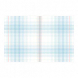 Тетрадь А5, 48 л., BRAUBERG скоба, клетка, обложка картон, АВТО, 401282