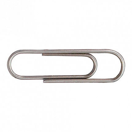 Скрепки STAFF "EVERYDAY", 22 мм, металлические, 100 шт., в картонной коробке, Россия, 220302