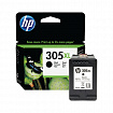 Картридж струйный HP (3YM62AE) DJ 2320/2720/4120, №305XL, черный, оригинальный, ресурс 240 страниц