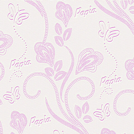 Бумага туалетная быт., спайка 4 шт., 4-слойная (4х14,8 м), PAPIA DELUXE/ELITE, белая, 50202822/502040