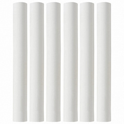 Мел белый круглый мягкий 100 штук, BRAUBERG "АКАДЕМИЯ", картонная упаковка (АЛГЕМ), 271146