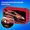 Пенал ПИФАГОР, 3 отделения, ламинированный картон, 19х11 см, "Red road", 273490