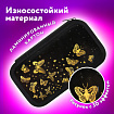 Пенал ЮНЛАНДИЯ, 2 отделения, ламинированный картон, конгрев, 19х11 см, "Golden", 273495