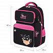 Рюкзак ЮНЛАНДИЯ COMPLETE с пеналом в комплекте, эрго-спинка, "Box cat", 42х29х14 см, 273120