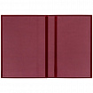Папка адресная бархат бордовый, "Виньетка", формат А4, STAFF, 124294