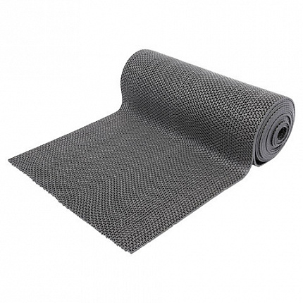 Коврик дорожка Zig-Zag ячеистый грязезащитный 0,9х10 м, толщина 5 мм, ПВХ, В РУЛОНЕ, VORTEX, 22156