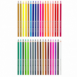 Карандаши цветные акварельные BRAUBERG PREMIUM AQUARELLE 36 цветов в тубе, трехгранные, утолщенный грифель 4 мм, натуральное дерево,181933