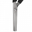 Ножницы портновские ФИГУРНЫЕ ЗИГЗАГ 240 мм, черные, пластиковые ручки, ОСТРОВ СОКРОВИЩ, 665600