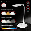 Настольная лампа / светильник SONNEN BR-819A, на подставке, светодиодная, 8 Вт, белый, 236666