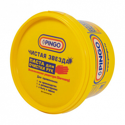 Паста очищающая, 650 мл, PINGO (Пинго), ЧИСТАЯ ЗВЕЗДА, от самых стойких загрязнений, банка, 85010-1