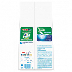 Стиральный порошок-автомат 3 кг, ARIEL (Ариэль) "Ленор Эффект"