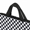 Папка на молнии с ручками BRAUBERG А4, 1 отделение, полиэстер, 20 мм, "Black and White", 272172