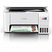 МФУ струйное EPSON L3256 "3 в 1", А4, 33 стр./мин, 5760x1440, Wi-Fi, СНПЧ, белый корпус, C11CJ67524