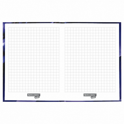 Блокнот МАЛЫЙ ФОРМАТ (110х147 мм), А6, 80 л., твёрдый, клетка, BRAUBERG KIDS, "Super Car", 114441