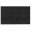 Коврик придверный 90х150 см, ЧЕРНЫЙ, влаго-грязезащитный, 450 г/м2, ребристый, PRIMILA (ПРИМИЛА) EXTRA, 701031