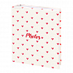Фотоальбом BRAUBERG "Cute hearts" на 200 фото 10х15 см, твердая обложка, 391427