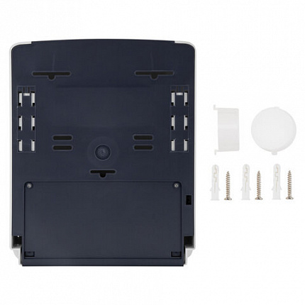 Диспенсер для полотенец в рулонах LAIMA PROFESSIONAL SUPER (H1), механический, белый, ABS-пластик, 609506