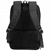 Рюкзак HEIKKI HIGH TECH (ХЕЙКИ) с отделением для ноутбука, USB-порт, черный, 46x30x10 см, 272588