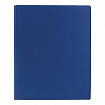 Папка на 4 кольцах BRAUBERG, картон/ПВХ, 35 мм, синяя, до 250 листов (удвоенный срок службы), 221484