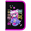 Пенал BRAUBERG, 1 отделение, 1 откидная планка, полиэстер, 21х14 см, "Anime girl", 272323