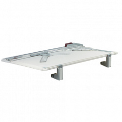 Доска чертежная А3, 505х370 мм, с рейсшиной, треугольником и чертежным узлом, BRAUBERG, 210536