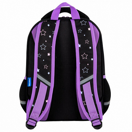 Рюкзак BRAUBERG OPTIMA, 2 отделения, с брелоком, "Radiant unicorn", 36х27х18 см, 273157