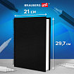Скетчбук для маркеров, бумага ВХИ 200 г/м2 210х297 мм, 30 л., гребень, твердая обложка, ЧЕРНАЯ, BRAUBERG ART CLASSIC, 115080 