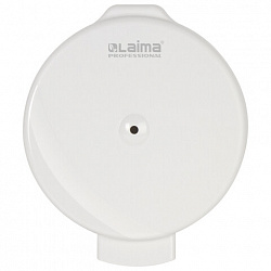 Диспенсер для туалетной бумаги LAIMA PROFESSIONAL ORIGINAL (Система T8), белый, ABS-пластик, 605769