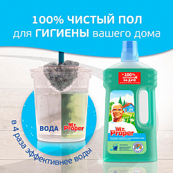 Средство для мытья пола и стен 1 л, MR.PROPER (Мистер Пропер), "Горный ручей и прохлада", MP-81519421