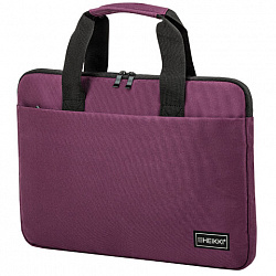 Сумка портфель HEIKKI PERSPECTIVE (ХЕЙКИ) с отделением для ноутбука 15,6", бордовая, 28х39х3 см, 272596