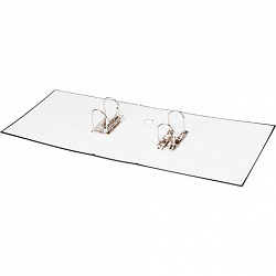 Папка-регистратор BRAUBERG с двумя арочными механизмами (до 800 листов), покрытие ПВХ, 125 мм, черная, 226053