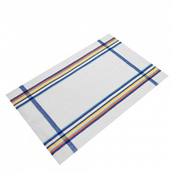 Салфетка вафельная универсальная, ХЛОПОК, 40х64 см, цветная полоска, ассорти, BOOMHOUSE (БУМХАУС), 700884