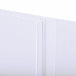 Ежедневник недатированный А5, 138х213 мм, BRAUBERG "Towny", под кожу, магнитный клапан, 160 л., белый, 114459