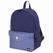 Рюкзак BRAUBERG SYDNEY универсальный, карман с пуговицей, сине-голубой, 38х27х12 см, 228838