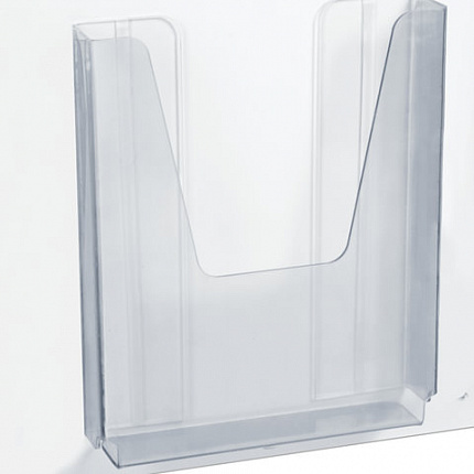 Доска-стенд "Информация" 52х78 см, 3 плоских кармана А4 + объемный карман А5, BRAUBERG, 291011