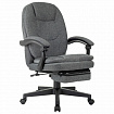 Кресло офисное CH-868MSG-BF, синхромеханизм, вибромодуль, подставка для ног, ткань, серое, 1998751