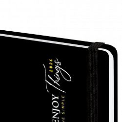 Еженедельник датированный 2026 с резинкой 171х93 мм, BRAUBERG, твердый, УФ-ЛАК, 64 л., "Розы", 117353