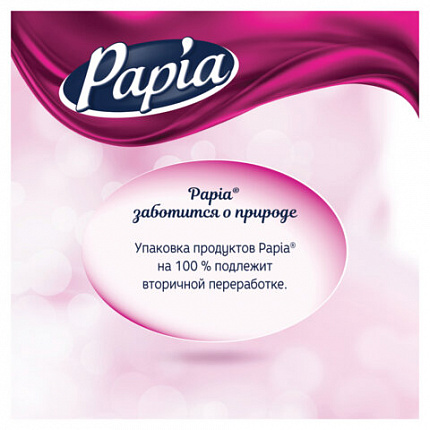 Бумага туалетная быт., спайка 8 шт., 4-слойная (8х16,5м), PAPIA DELUXE, аромат Dolce, 5080749