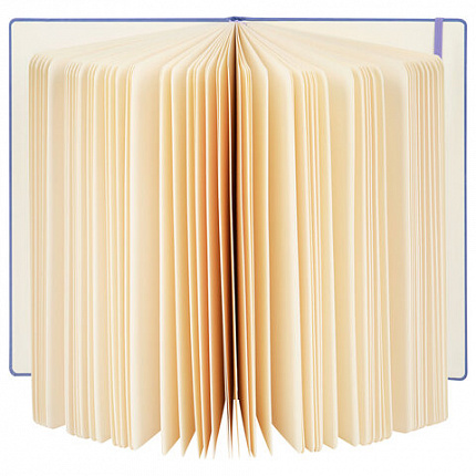 Скетчбук, слоновая кость 140 г/м2 130х210 мм, 80 л., КОЖЗАМ, резинка, BRAUBERG ART CLASSIC, пастель сиреневый, 116879