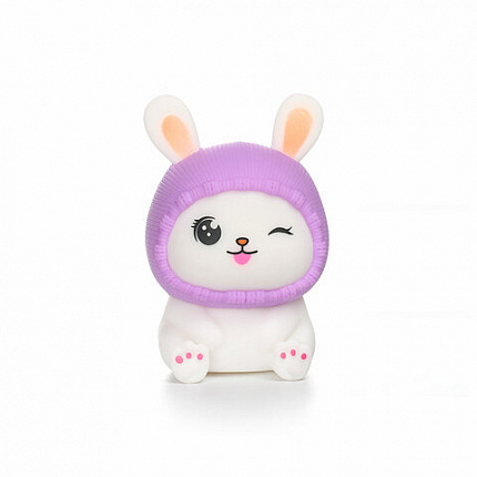 Игрушка-антистресс "МИЛЫЙ ЗАЙКА", 10,5 см, ассорти, 2 цвета, дисплей, JOLLY JOT (ДЖОЛЛИ ДЖОТ), 665794