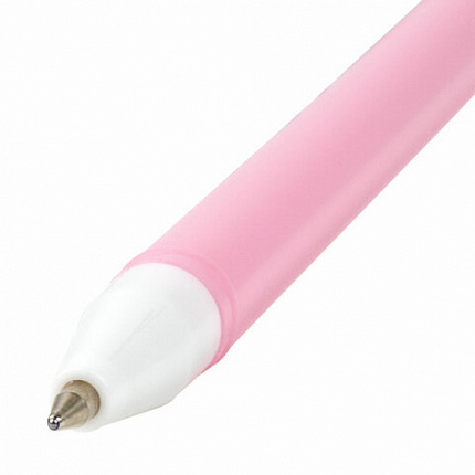 Ручка с топпером шариковая ЮНЛАНДИЯ "Кит-Единорог", корпус ассорти, СИНЯЯ, пишущий узел 0,7 мм, 143783