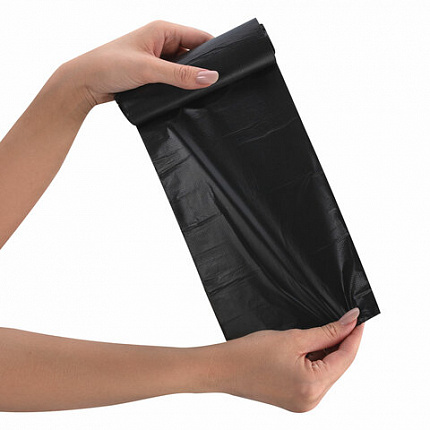 Ведро для мусора СЕНСОРНОЕ 12 л, нержавеющая сталь, черная матовая крышка, питание от 4-х батареек AA (не входят в комплект), LAIMA, 609326