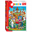 Пазл картонный 120 элементов, Любимые герои, АССОРТИ, поле 23х16,5 см, STEP PUZZLE