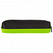 Пенал-косметичка BRAUBERG, мягкий, "Black&Bright", черно-зеленый, 21х5х5 см, 229005