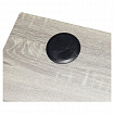 Стол на металлокаркасе BRABIX "LOFT CD-006", 1200х500х730 мм, 2 полки, цвет дуб антик, 641225
